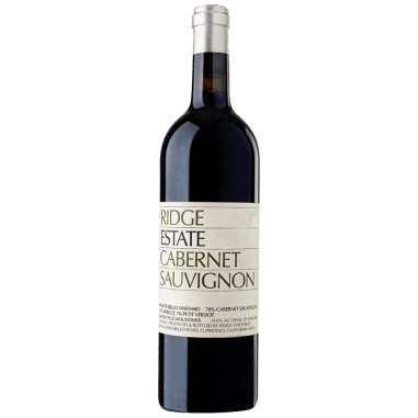 Ridge Estate Cabernet Sauvignon Santa Cruz Mountains 2021